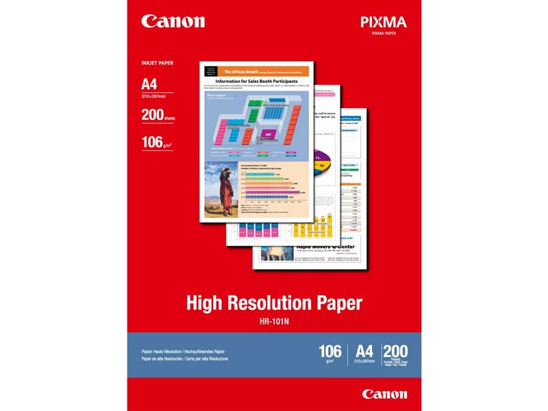 Canon HR-101N Paper A4 - 200 Sheets