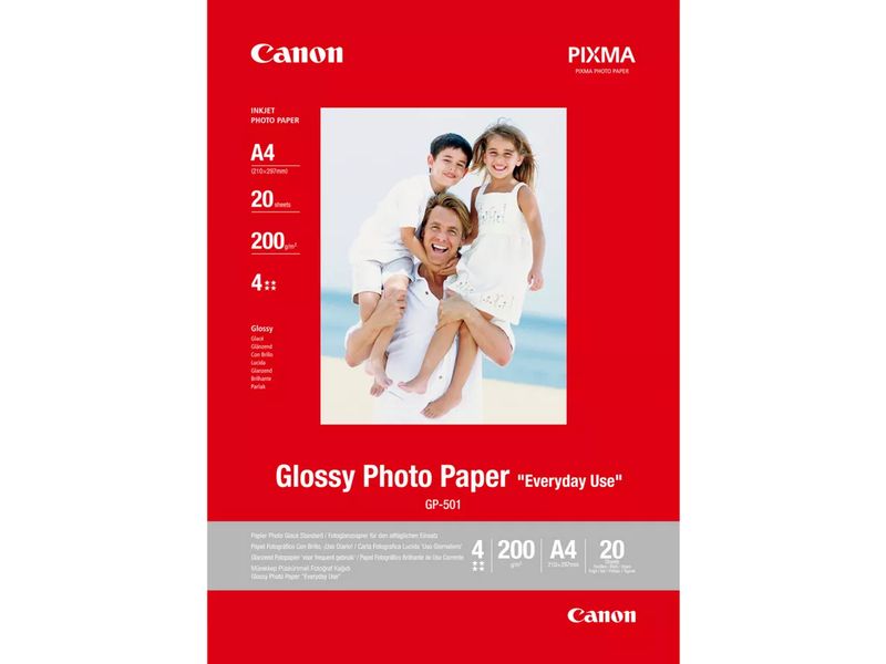 Papier photo Canon GP-501 (A4, 20 feuilles)