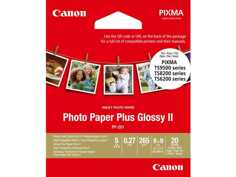 Papier photo Canon (2311B070), format A4, 500 feuilles, blanc