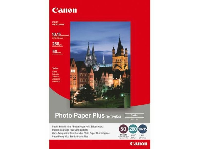 Papier photo Canon - 10x15 (SG-201)