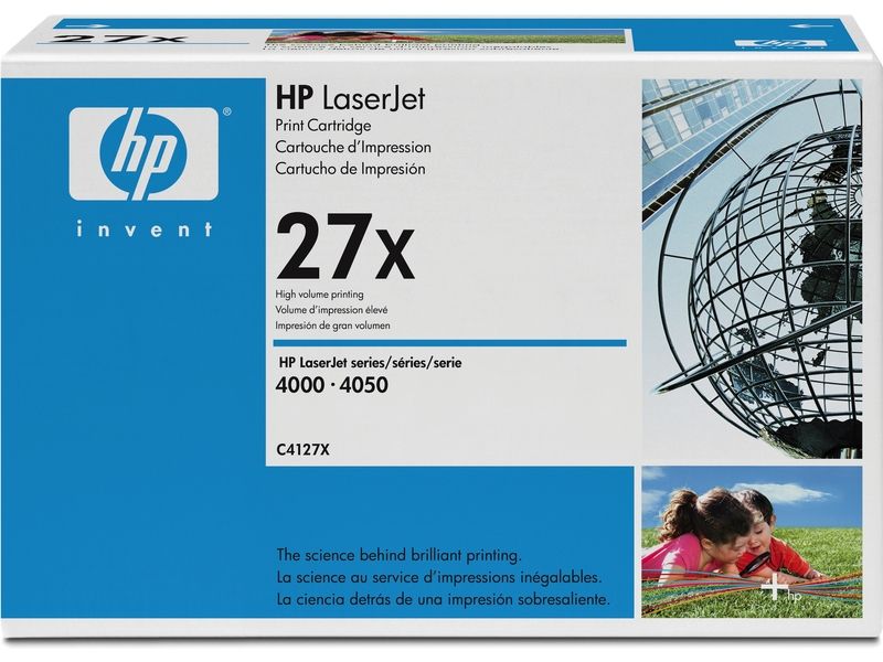 Cartouche toner HP 27X - Noir