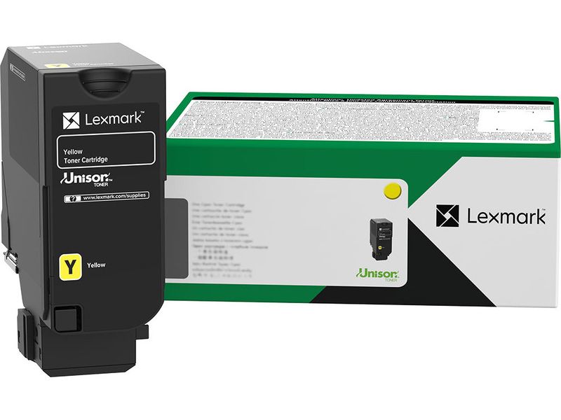 Toner Lexmark Amarillo - Alta capacidad