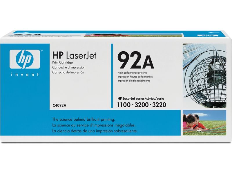 HP 92A Black Toner (C4092A)