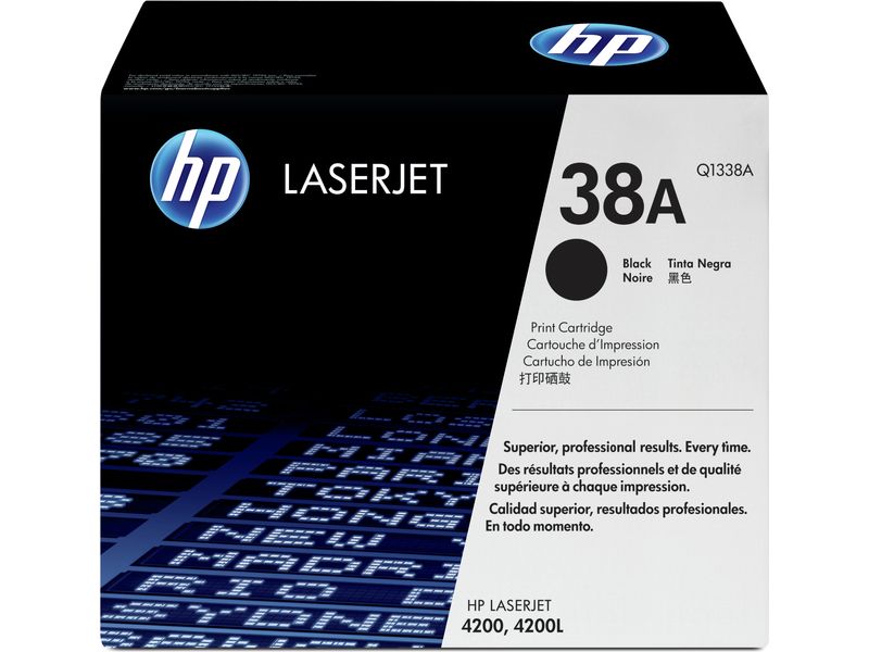 Toner HP 38A Negro (Q1338A)