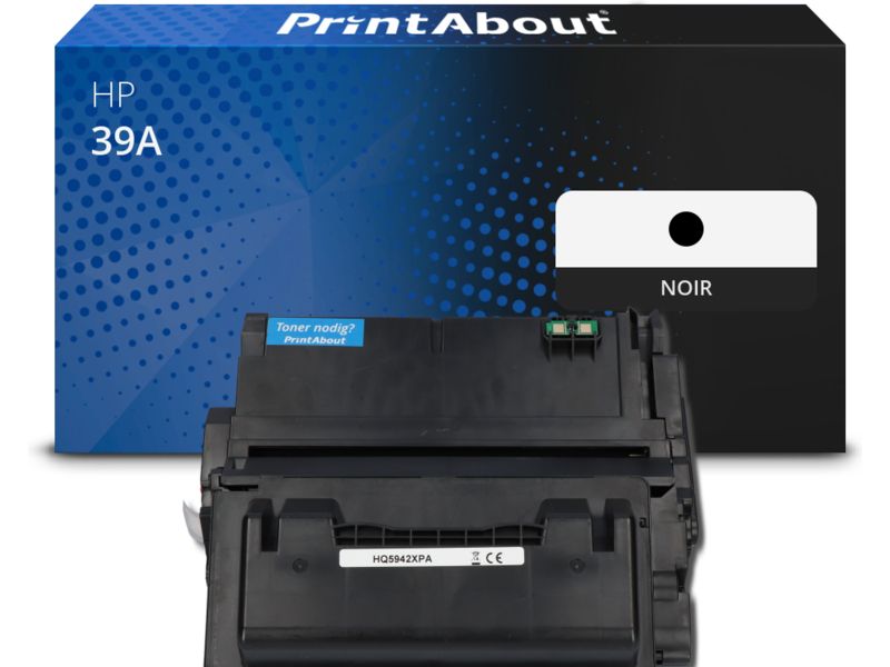 Toner compatible HP 39A - Noir