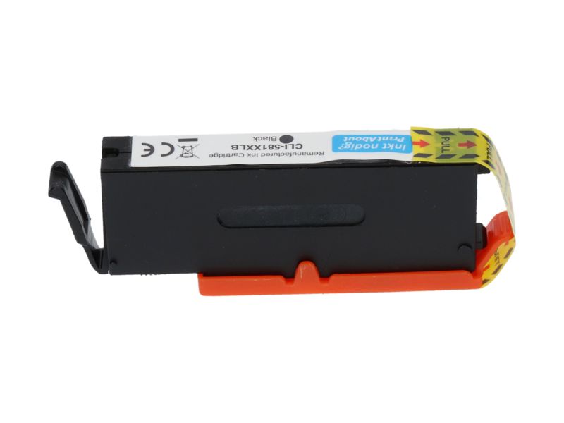 Cartucha de tinta compatible PrintAbout Canon CLI-581XL BK - Negro - Alta capacidad