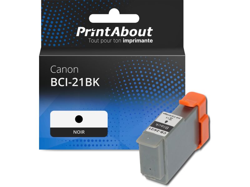 Cartouche d'encre Canon BCI-21BK - Noir