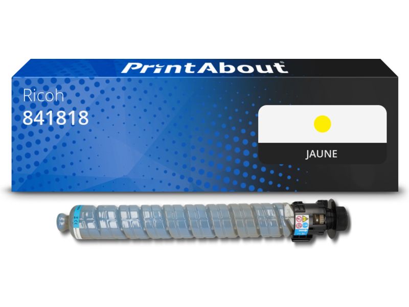 Toner Ricoh Compatible (841818, MP C3503) - Amarillo por PrintAbout