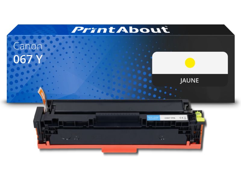 Toner amarillo Canon 067Y PrintAbout