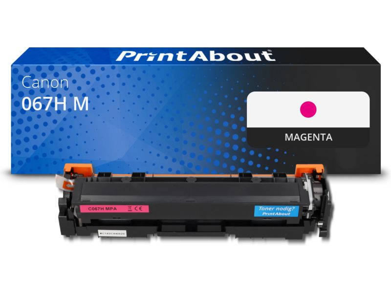PrintAbout Canon 067H M Magenta Toner - High Capacity