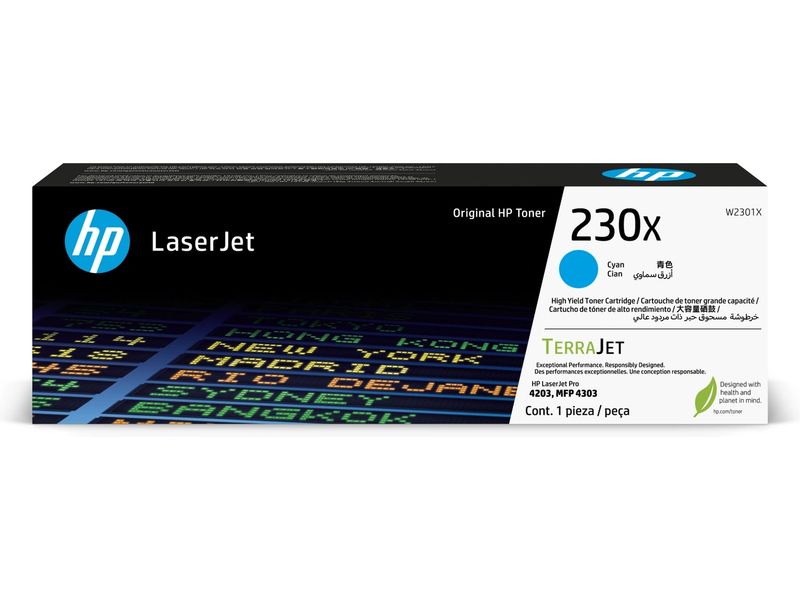Toner HP 230X Cyan - Grande capacité