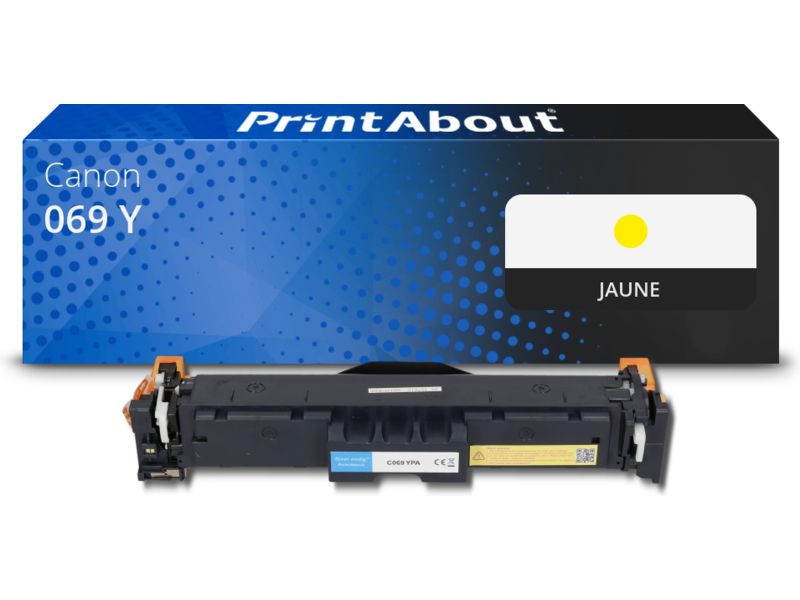 Toner jaune compatible Canon 069Y - PrintAbout