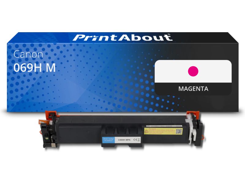 Tonere compatible PrintAbout Canon 069H M - Magenta - Grande capacite