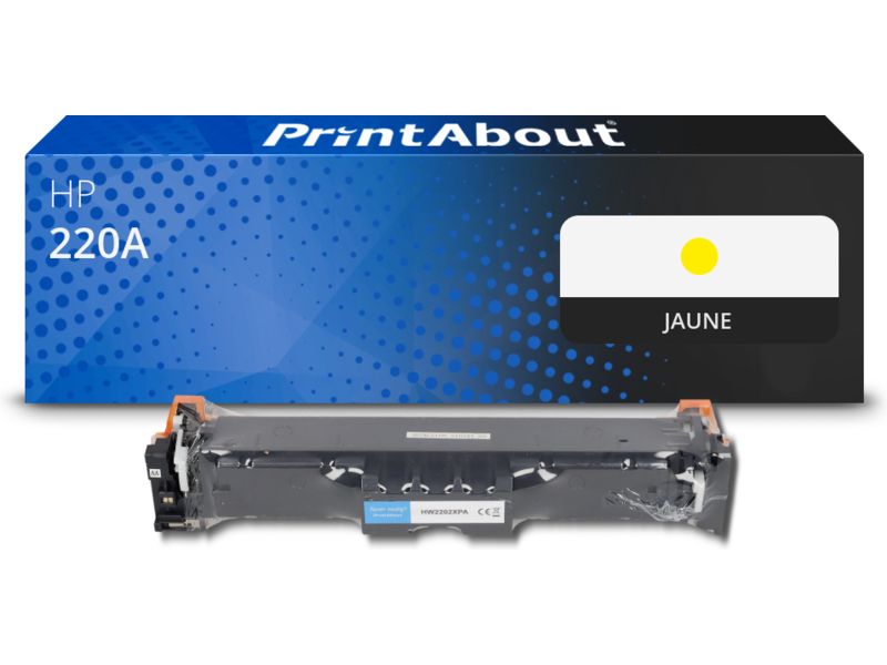 PrintAbout Compatible HP 220A (W2202A) Yellow Toner