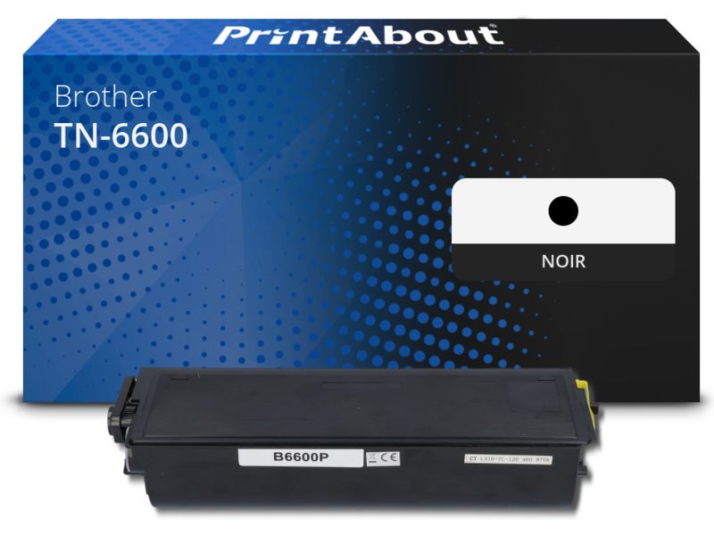 PrintAbout Compatible Brother TN-6600 Toner - Black - High Capacity