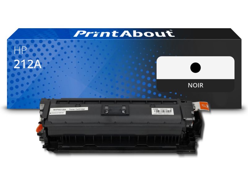 Toner compatible HP 212A (W2120A) Noir