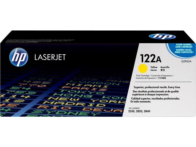 Cartouche de toner HP 122A Jaune (Q3962A)