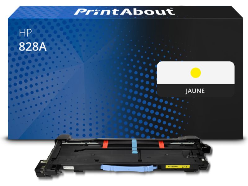 Toner compatible PrintAbout HP 828A (CF364A) Amarillo