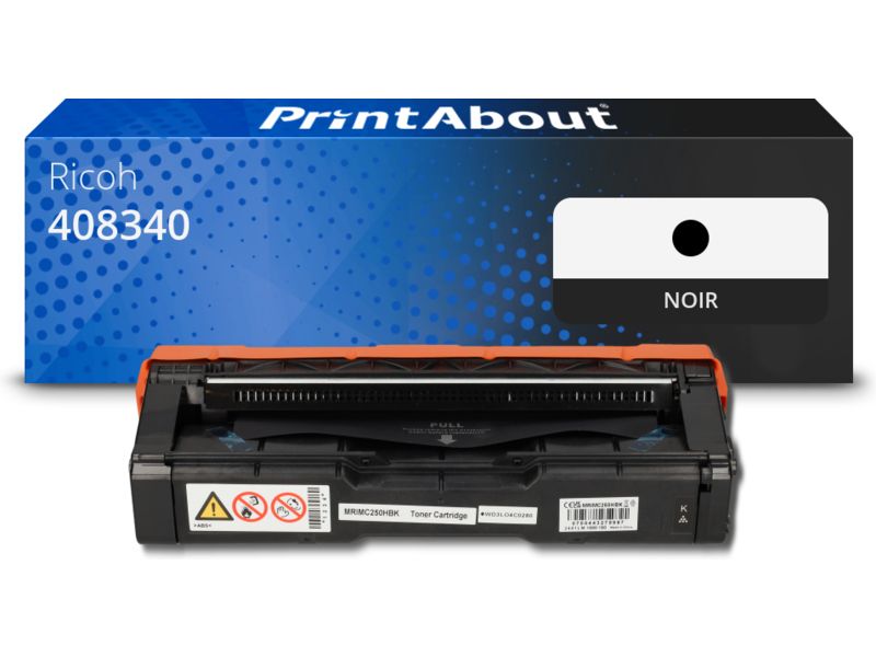 Toner Ricoh compatible 408340 (C250H) - Negro