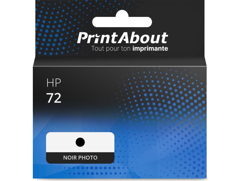 Cartucho de tinta compatible PrintAbout HP 72 - Negro foto (C9370A)