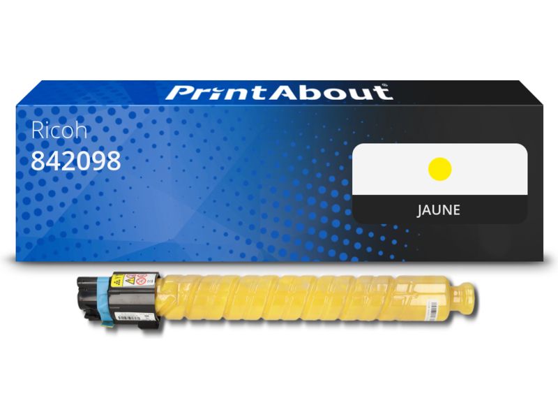 PrintAbout Ricoh Compatible Toner 842098 (MP C406) - Yellow