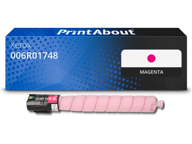 Toner compatible Xerox 006R01748 - Magenta (Marque PrintAbout)