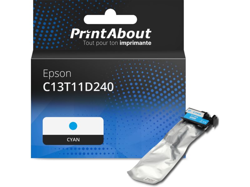 Cartucho compatible Epson - Cian - Alta capacidad