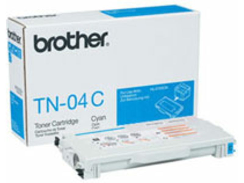 Cartouche toner Brother TN-04C cyan - 6 000 pages