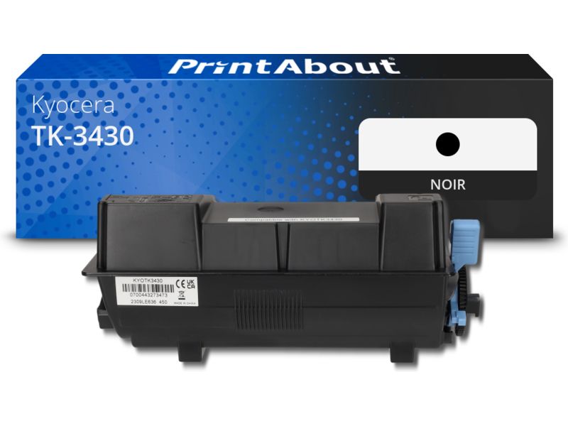 PrintAbout Kyocera TK-3430 Toner - Black