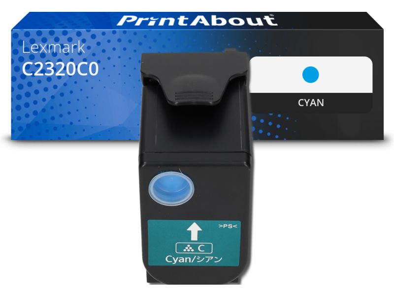 Toner Lexmark Compatible C2320C0 - Cyan