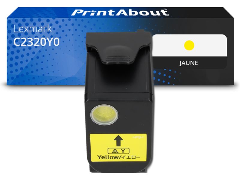 Toner Lexmark C2320Y0 Amarillo de PrintAbout