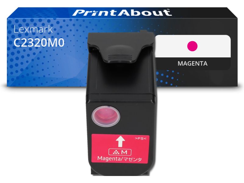 Toner compatible Lexmark C2320M0 - Magentă PrintAbout