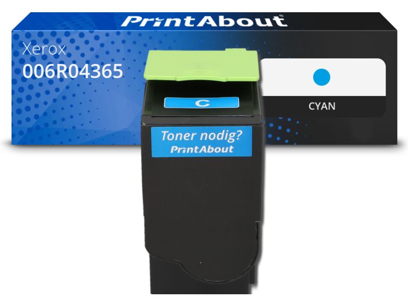 Toner compatible Xerox 006R04365 - Cian - Alta capacidad