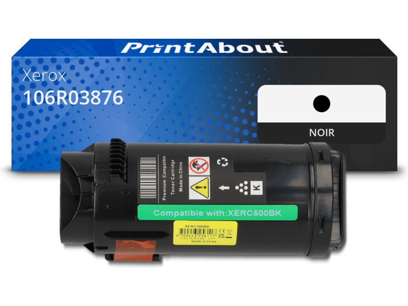 PrintAbout Compatible Xerox Toner 106R03876 - Black - High Capacity