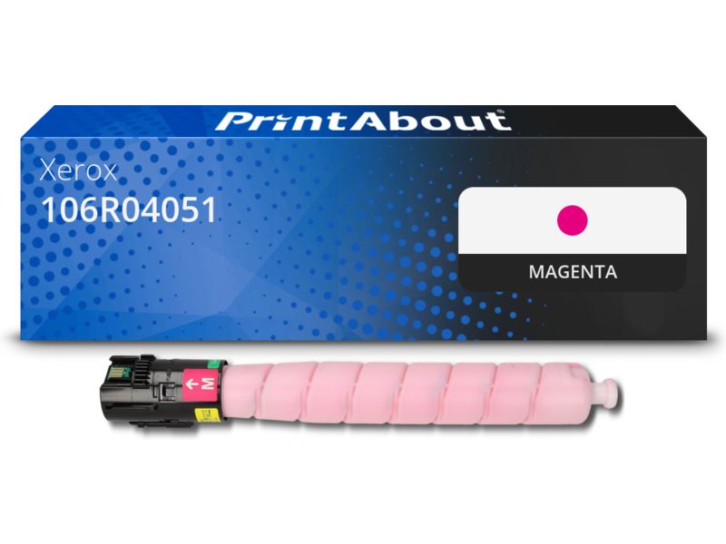 Toner compatible Xerox 106R04051 - Magenta - Capacidad alta