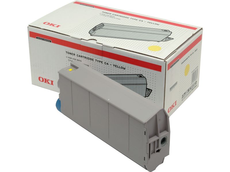 Cartouche de toner jaune OKI 41963005