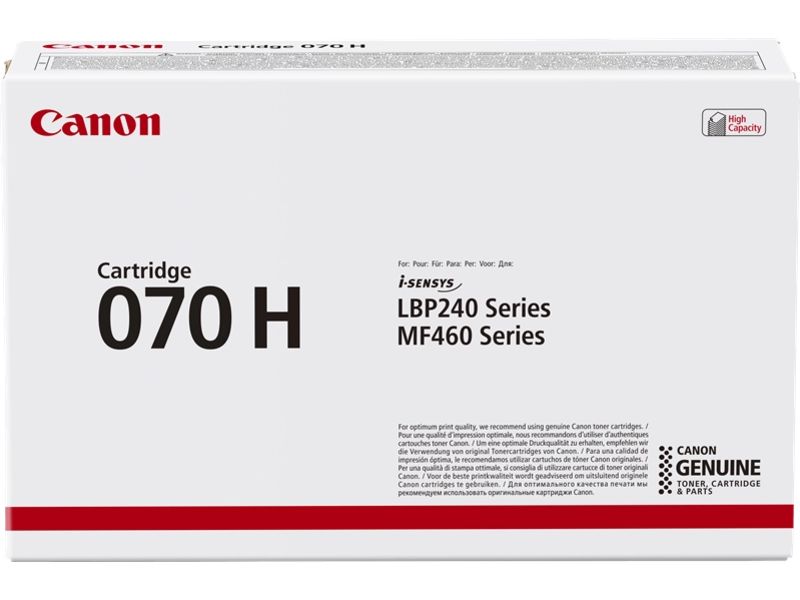 Toner Canon 070H Negro - Alta capacidad
