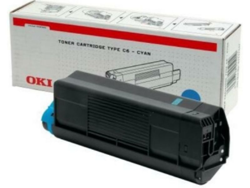 OKI 42127407 - Cyan Toner (5000 Page Yield)