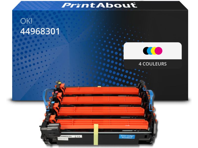 Tambour PrintAbout OKI 4 couleurs - 30 000 pages
