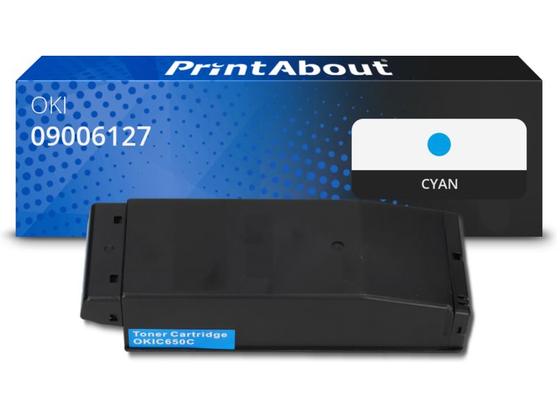 Toner compatible PrintAbout - Cian (09006127, 6500 páginas de impresión)
