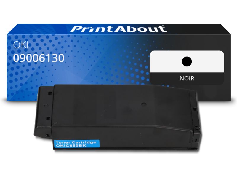 Toner PrintAbout compatible OKI 09006130 - Negro
