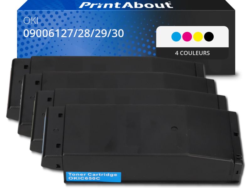 OKI Compatible Toner 090061 (4-Color Multipack)