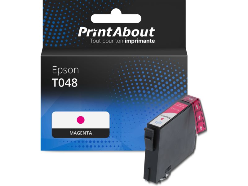 Cartucho de tinta compatible Epson T0483 (C13T048340) - Magenta