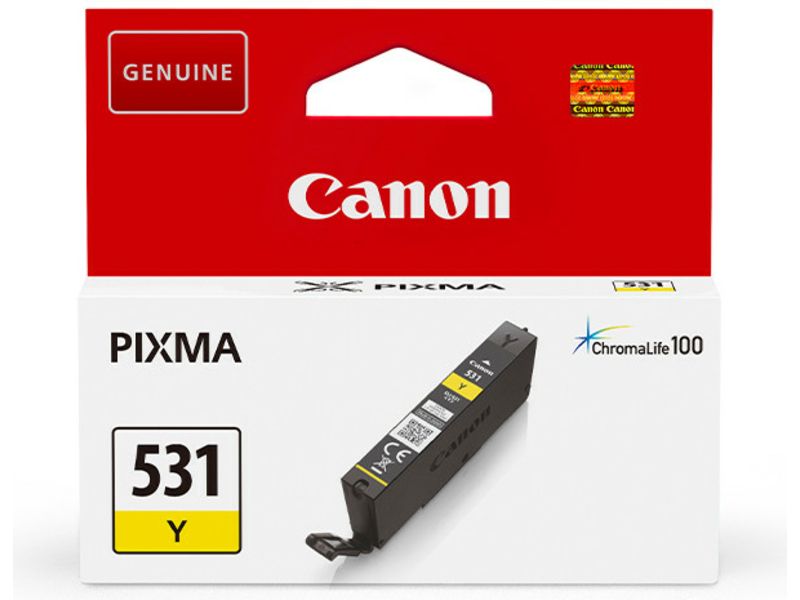 Cartouche d'encre Canon CLI-531Y Jaune