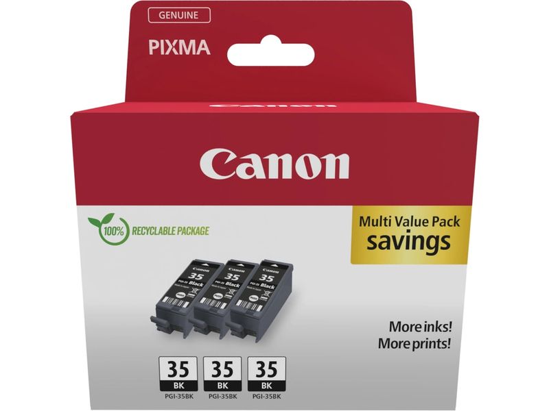 Kit Canon PGI-35 - Cartucho de tinta negro - Multipack