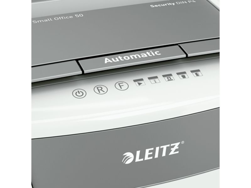 Déchiqueteuse de papier Leitz IQ Auto+ - Petite bureau 50X