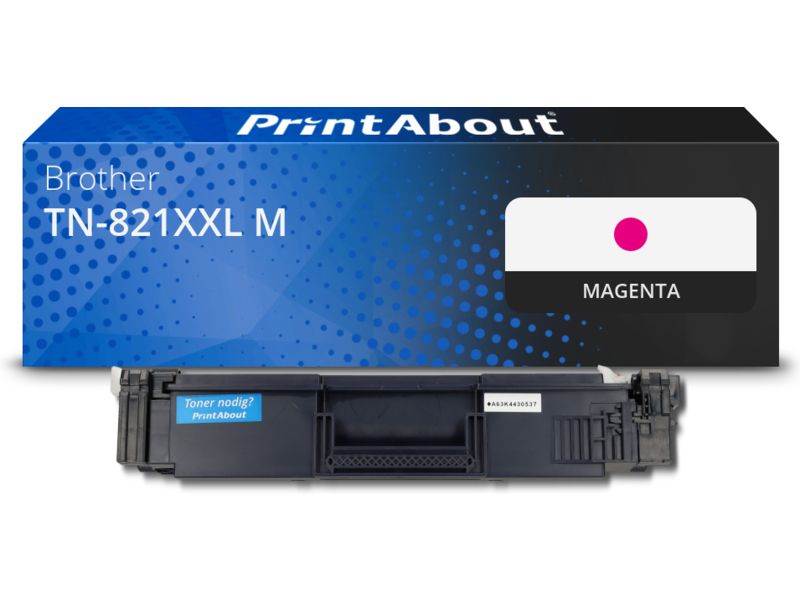 Brother TN-821XXL M Magenta Toner - High Capacity