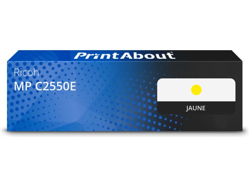 Toner compatible Ricoh PrintAbout MP C2550E (841199) - Amarillo
