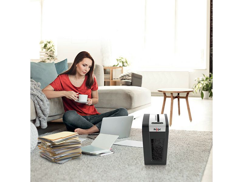 Destruidor de papel Rexel Secure MC4-SL Whisper-Shred