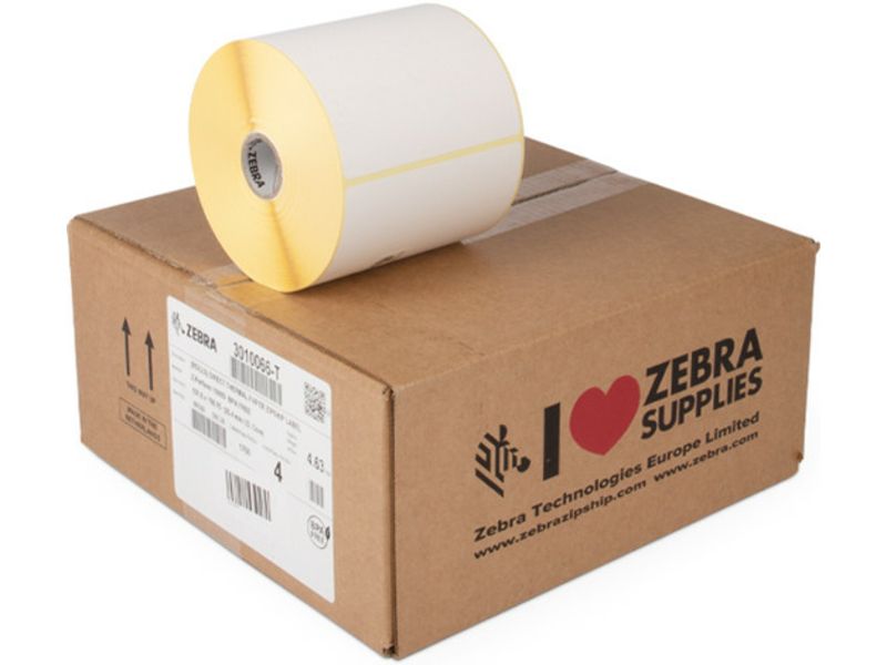 Zebra Z-Perform 1000D Label - (158.8mm x 101.6) 4 Roll - Black on White